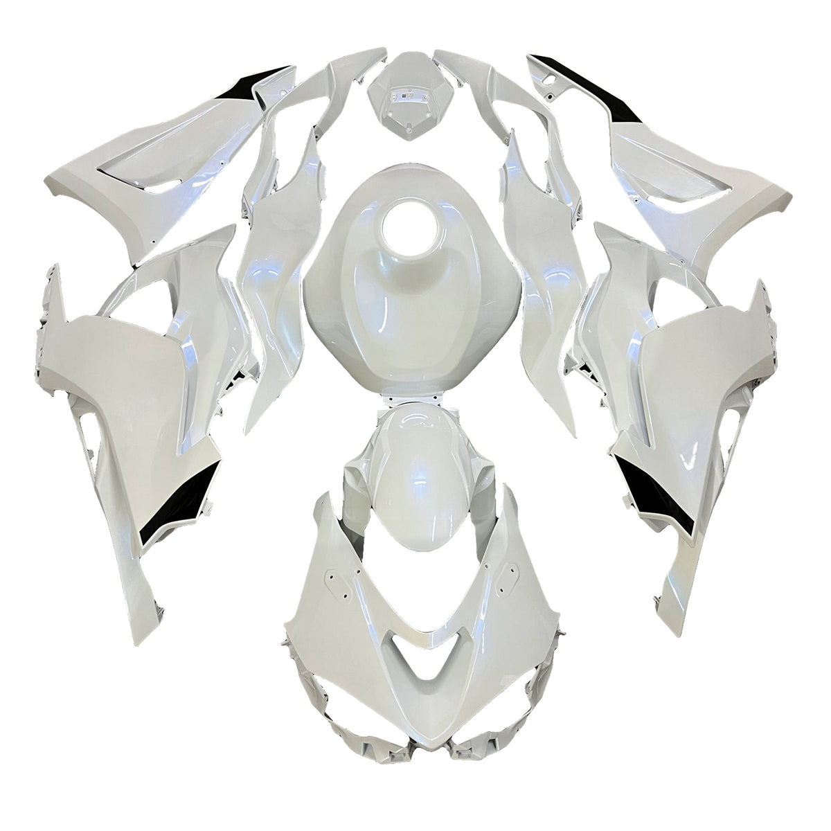 Amotopart 2024-2026 Kawasaki ZX-6R witte kuipset