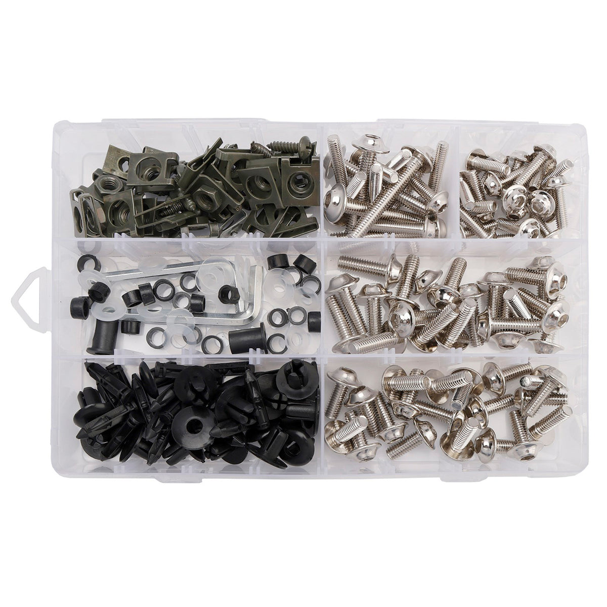 Amotopart 2024-2026 Kawasaki ZX-6R witte kuipset