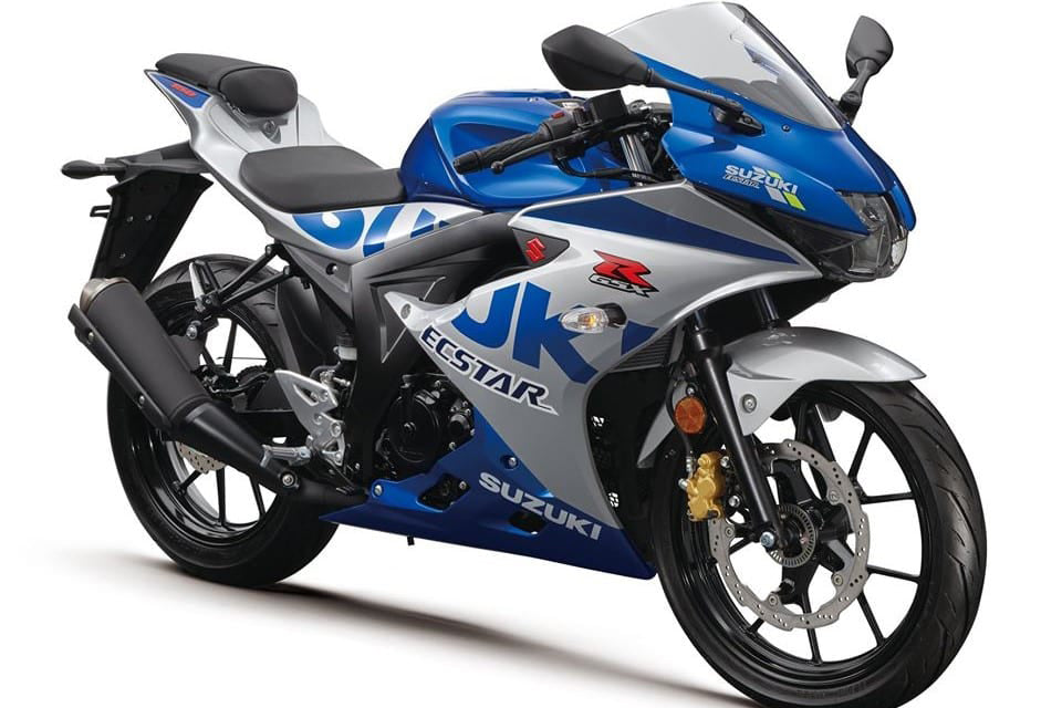 Amotopart 2017-2024 Suzuki GSX-R125 Blue Fairing Kit (Only suitable for the US version)