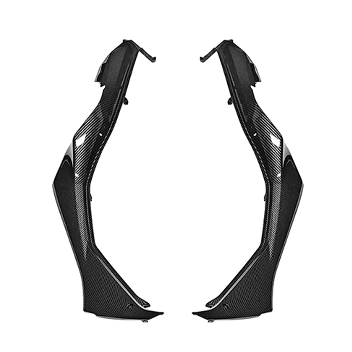 Amotopart 2019-2024 Kawasaki Versys 1000 Black Fairing Kit