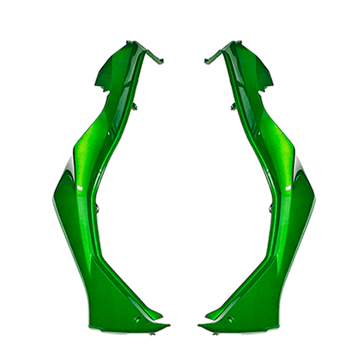 Amotopart 2019-2024 Kawasaki Versys 1000 Black Green Fairing Kit