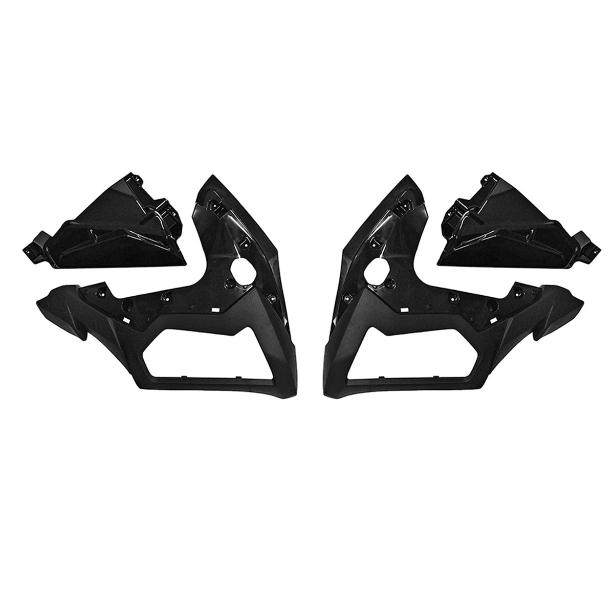 Amotopart 2019-2024 Kawasaki Versys 1000 Grå Sort Grøn Fairing Kit