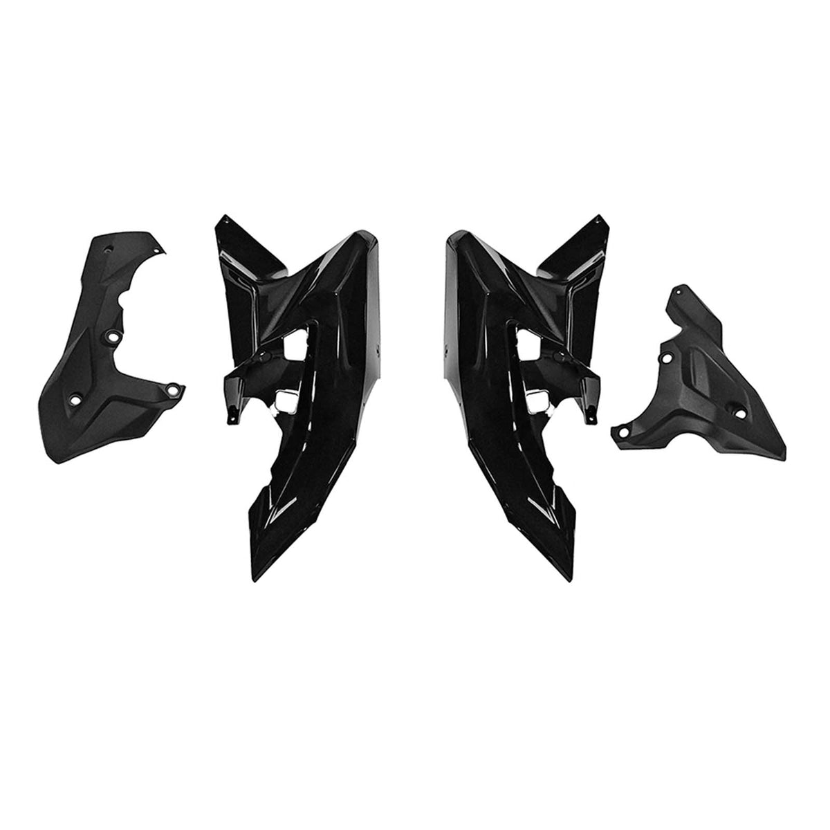 Amotopart 2019-2024 Kawasaki Versys 1000 Grå Sort Grøn Fairing Kit