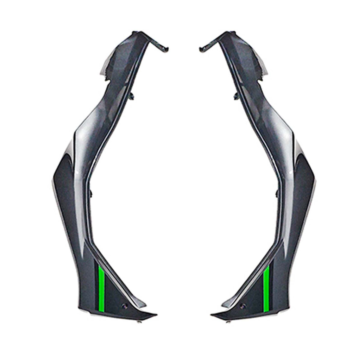 Amotopart 2019-2024 Kawasaki Versys 1000 Grå Sort Grøn Fairing Kit
