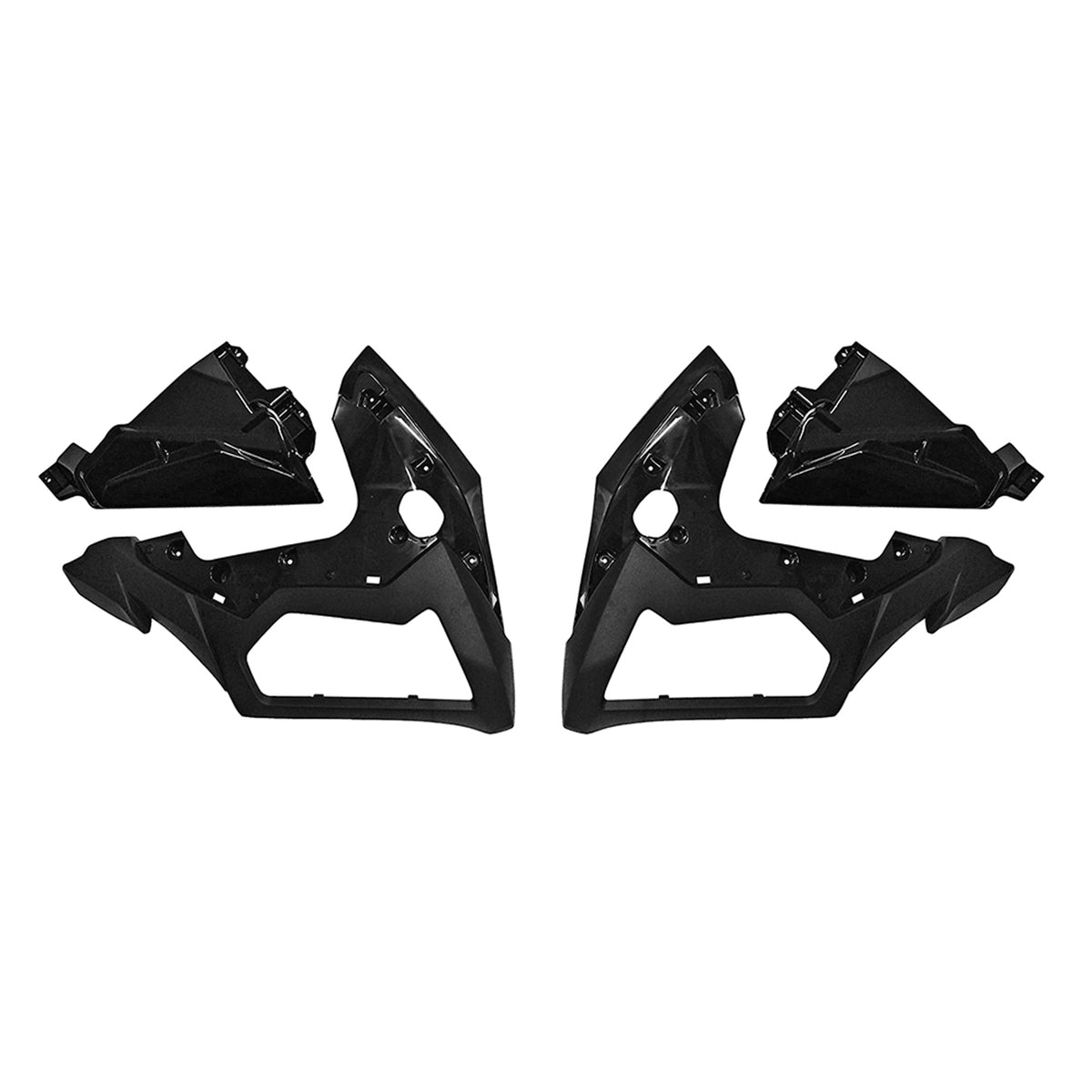 Sada kapotáže Amotopart 2019-2024 Kawasaki Versys 1000 Green Black