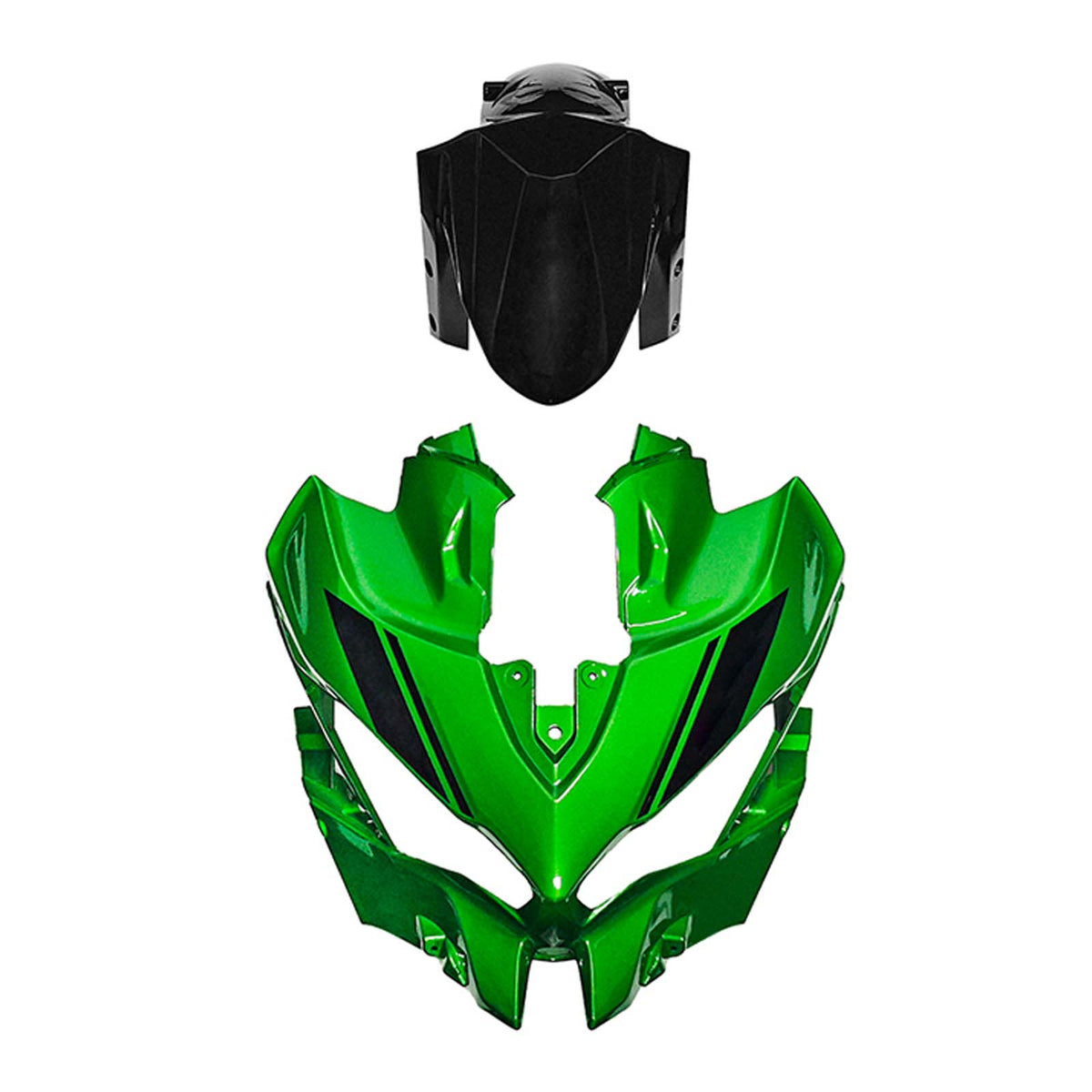 Sada kapotáže Amotopart 2019-2024 Kawasaki Versys 1000 Green Black