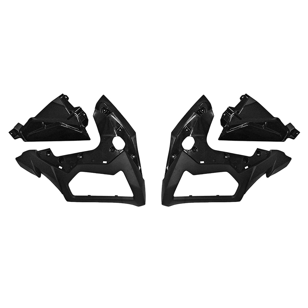 Amotopart 2019-2024 Kawasaki Versys 1000 Grå Sort Grøn Fairing Kit