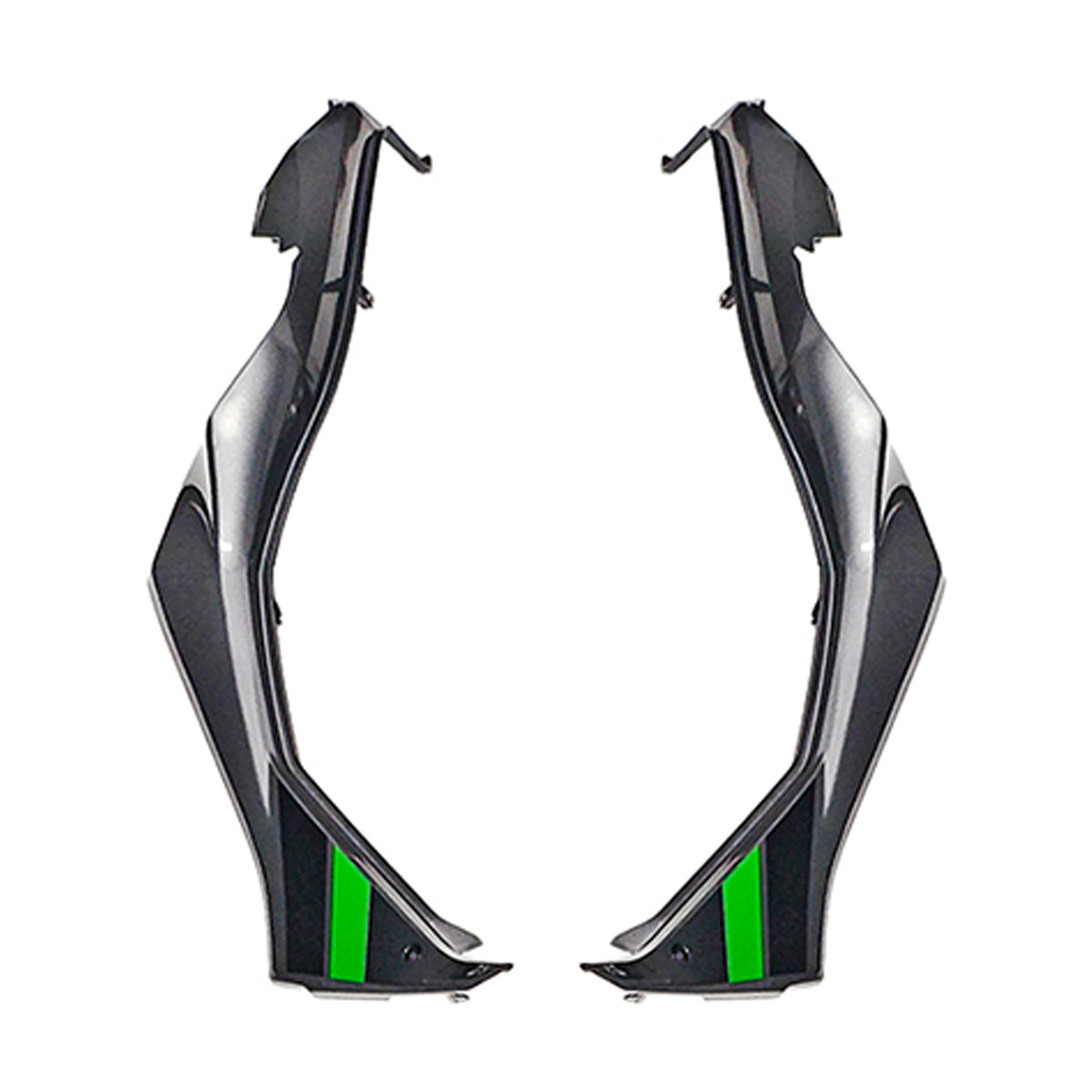 Amotopart 2019-2024 Kawasaki Versys 1000 Grå Sort Grøn Fairing Kit