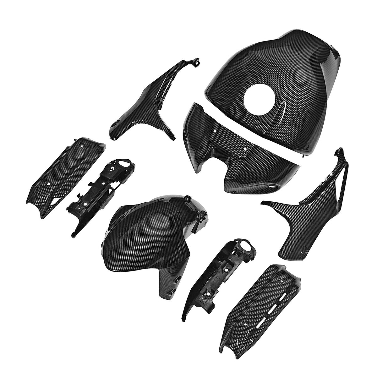 Amotopart 2022-2026 Yamaha XSR900 Black Fairing Kit