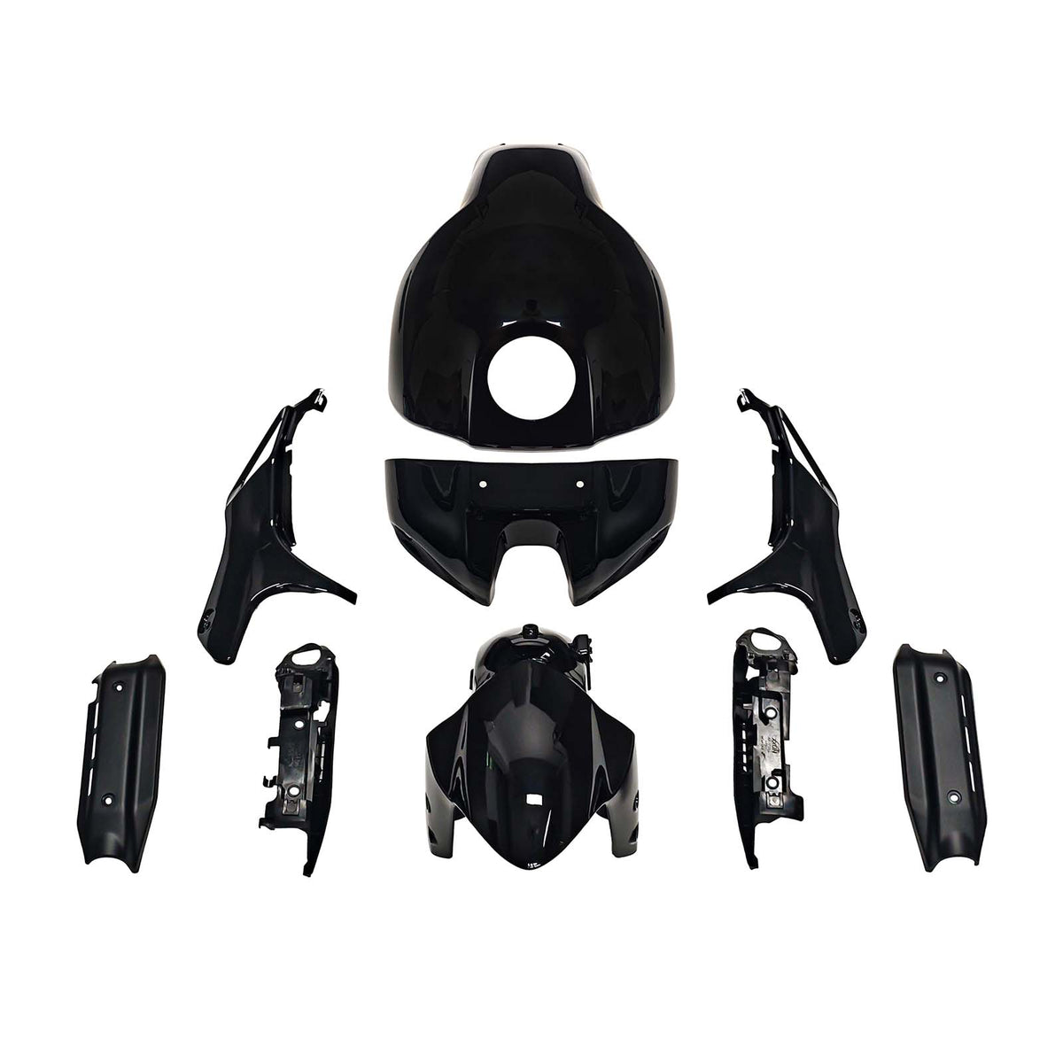 Amotopart 2022-2026 Yamaha XSR900 Black Fairing Kit