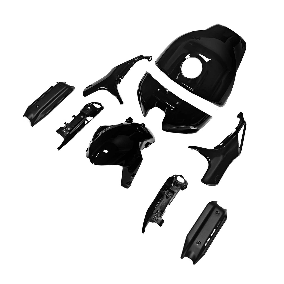 Amotopart 2022-2026 Yamaha XSR900 Black Fairing Kit