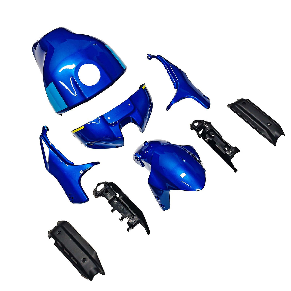 Amotopart 2022-2026 Yamaha XSR900 Blue Fairing Kit