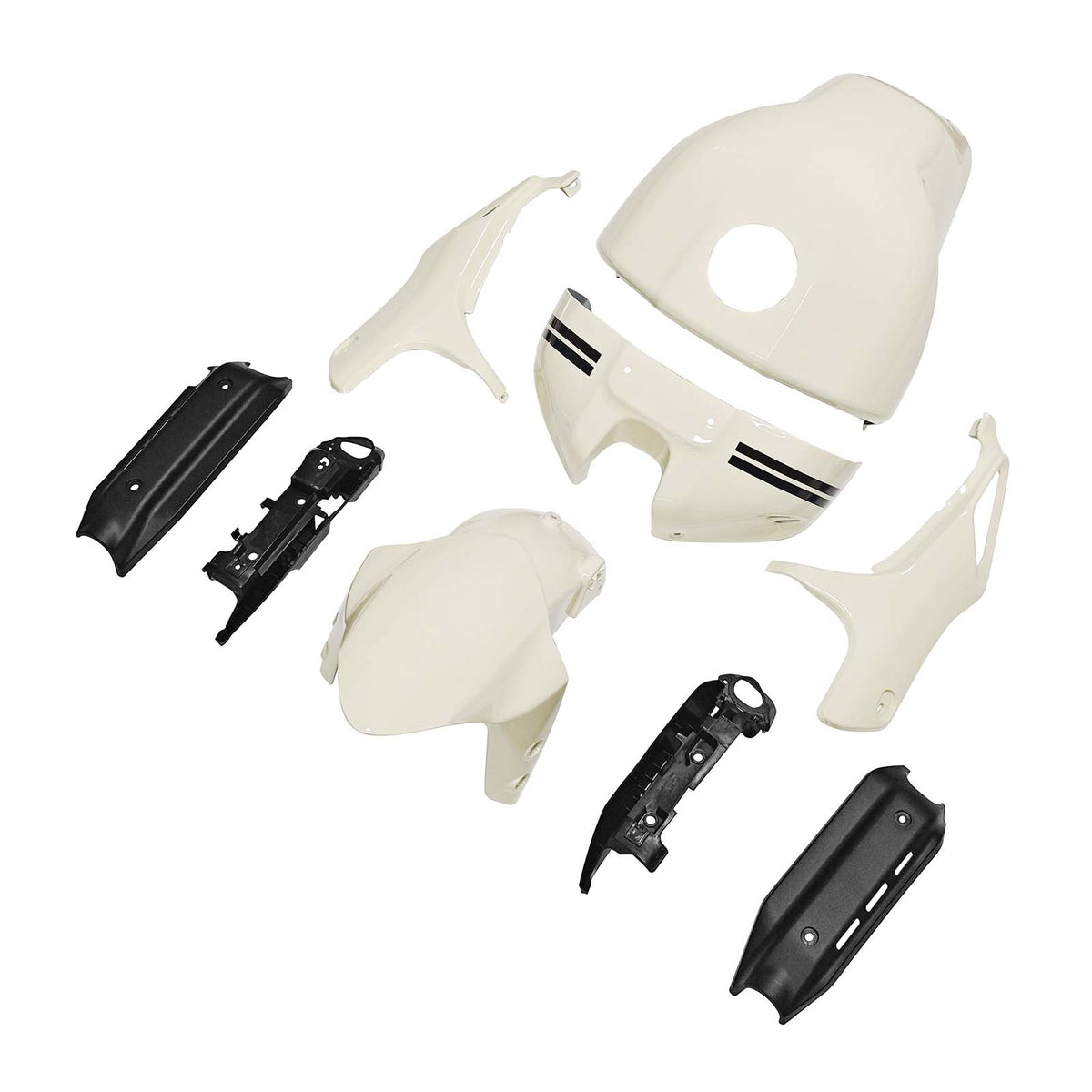 Amotopart 2022-2026 Yamaha XSR900 crème kuipset