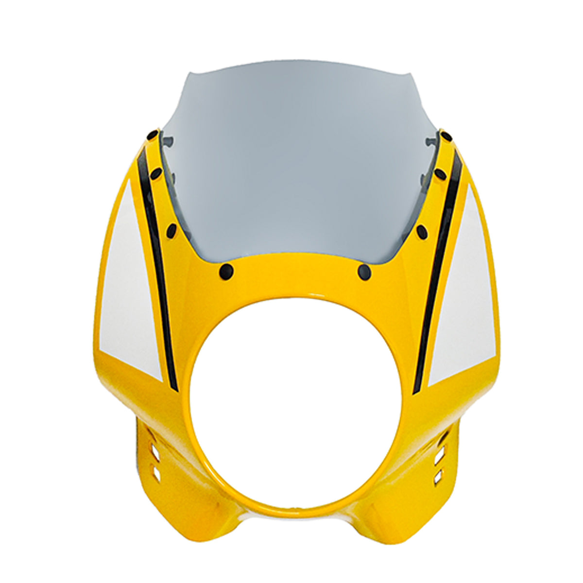 Amotopart 2022-2026 Yamaha XSR900 Yellow Black Fairing Kit
