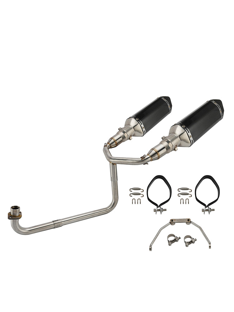 2013-2026 2025 Honda Grom Msx 126 Header Link Pipe Exhaust Full System
