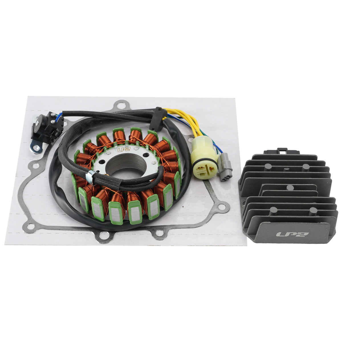 2019-2024 Voge 300AC 300ACX 300R 300 Rally 300DS Stator Regulator w/Gasket