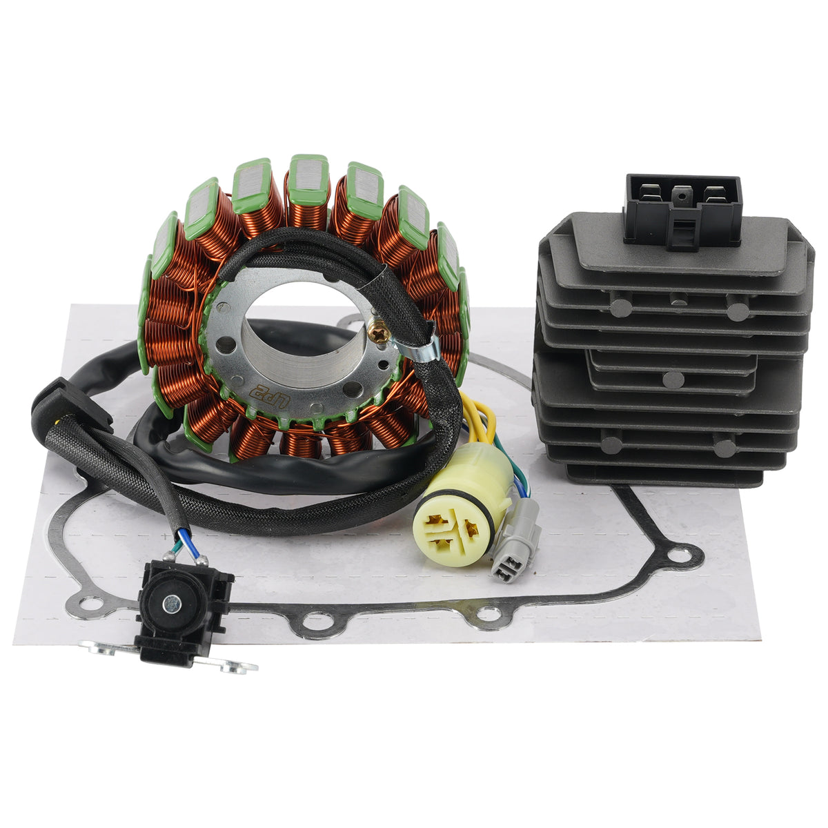 2019-2024 Voge 300AC 300ACX 300R 300 Rally 300DS Stator Regulator w/Gasket