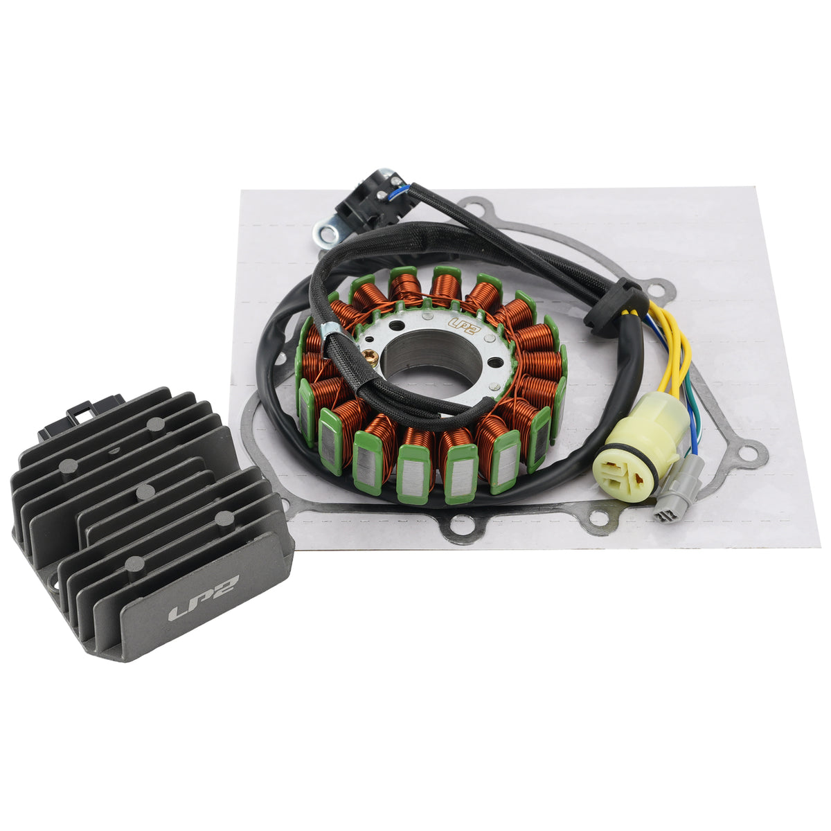 2019-2024 Voge 300AC 300ACX 300R 300 Rally 300DS Stator Regulator w/Gasket