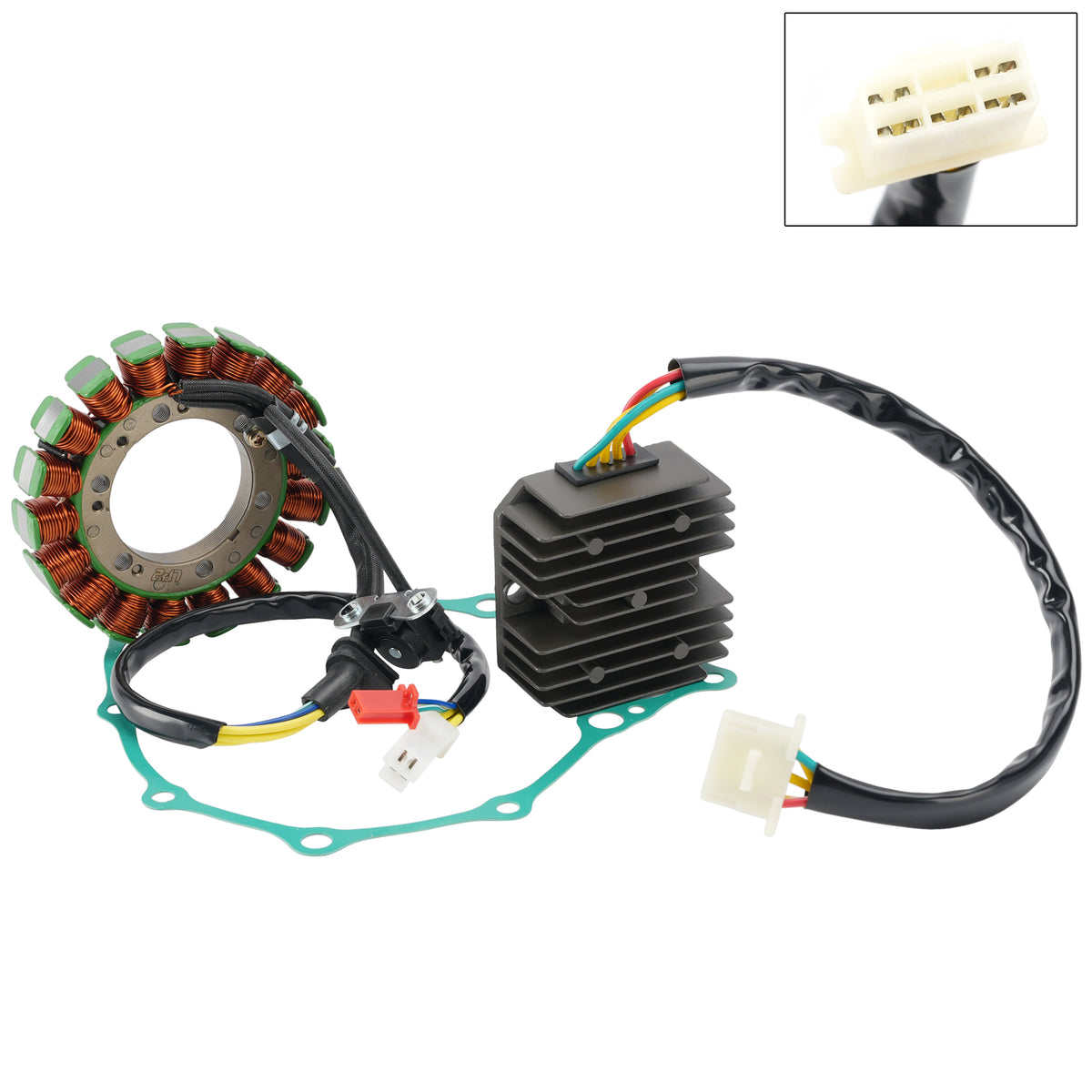 2002 2003 2004 05 06 07 08 Honda CB400SS prostownik regulatora stojana z uszczelką