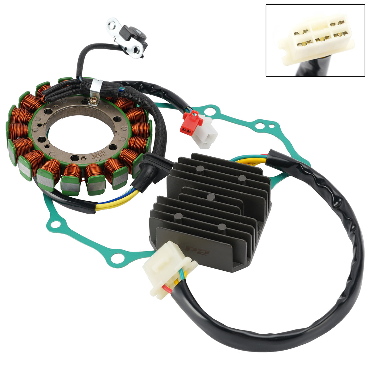 2002 2003 2004 05 06 07 08 Honda CB400SS prostownik regulatora stojana z uszczelką