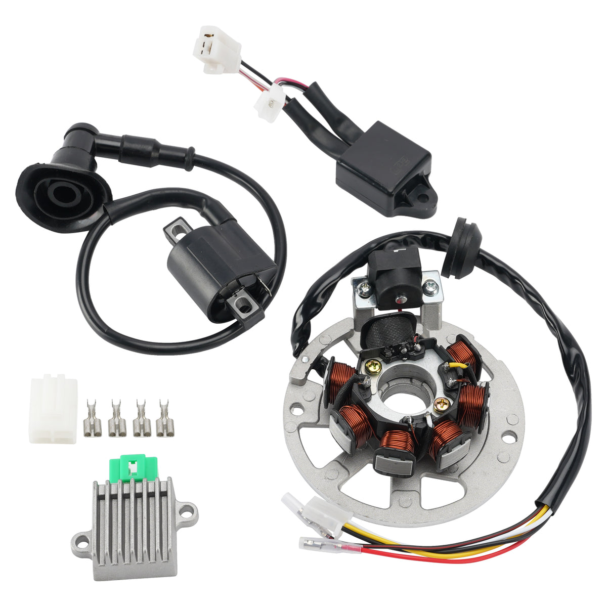 02-06 Can Am Mini DS 50 90 2-Stroke Stator Regulator CDI Box Ignition Coil