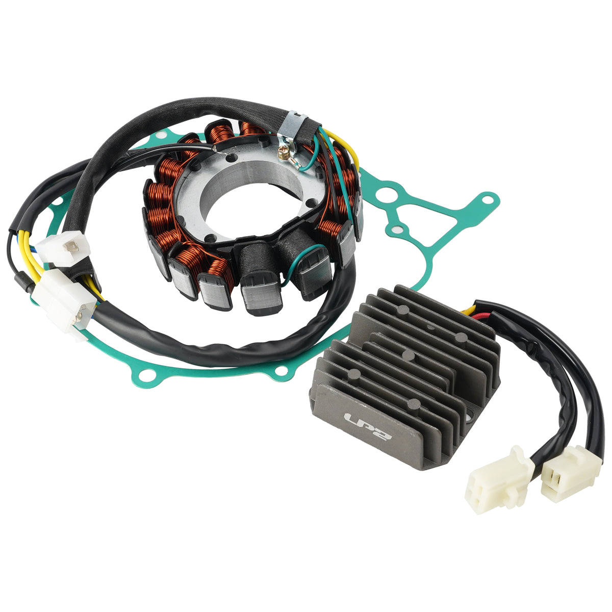 1985-1990 Honda XBR500 XBR500S GB500 Retificador regulador de estator com junta