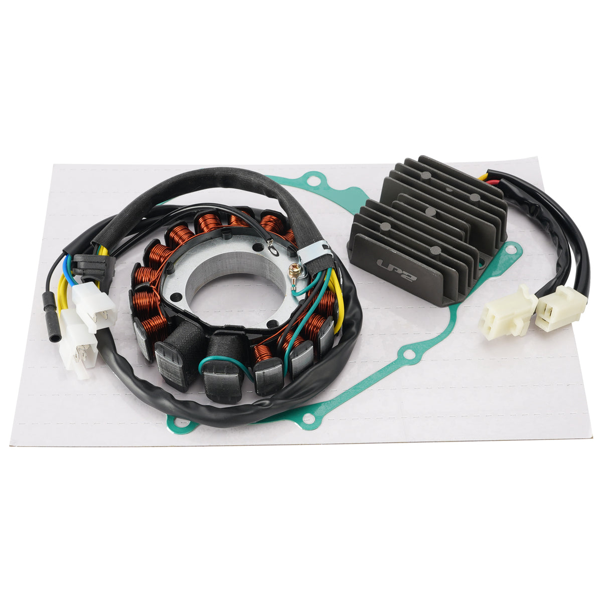 1985-1990 Honda XBR500 XBR500S GB500 Retificador regulador de estator com junta