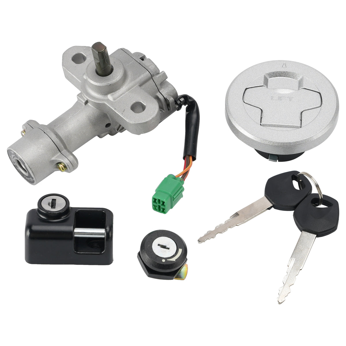 05-2011 Suzuki VZ800 Boulevard M50 Ignition Switch Fuel Cap Helmet Lock Set