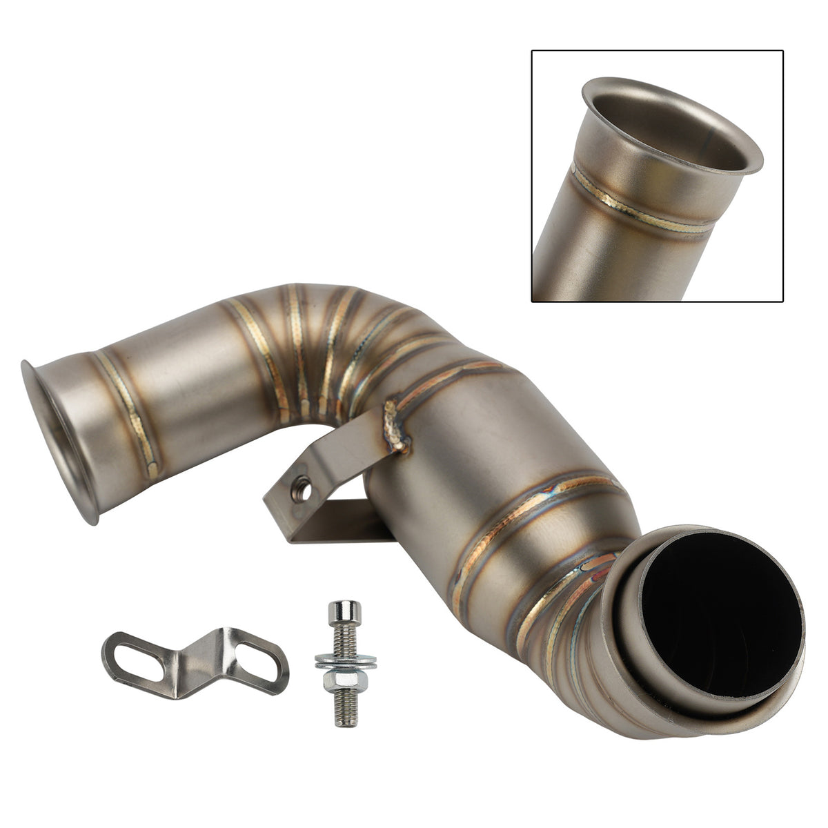 18-24 D U K E 790 19-24 890 Adventure Middle Link Pipe Mid Modified Exhaust