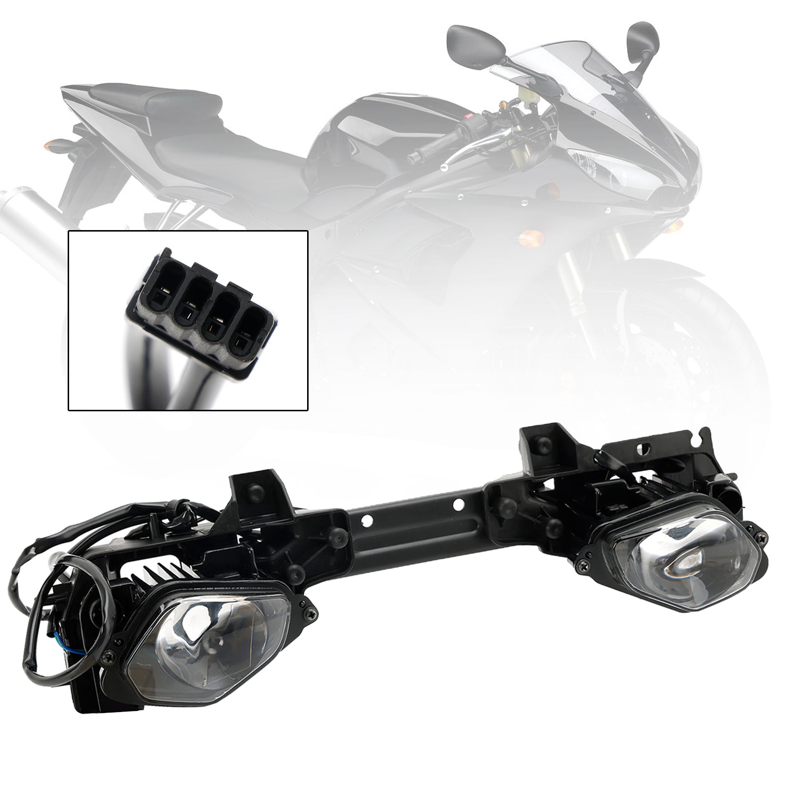 Yamaha yzf-r6 17-23 phare