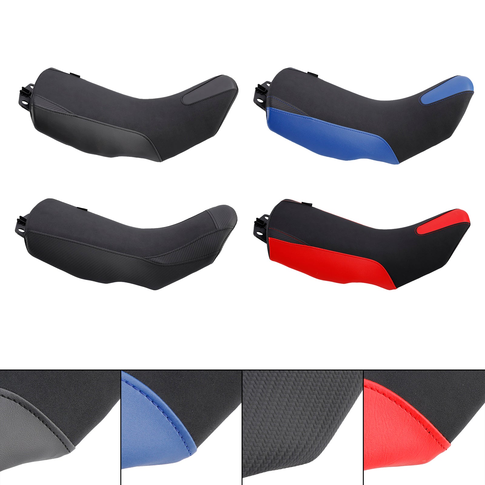 2019-2024 Yamaha Tenere 700 Front Raider Seat Driver Cushion Pu Blue Black