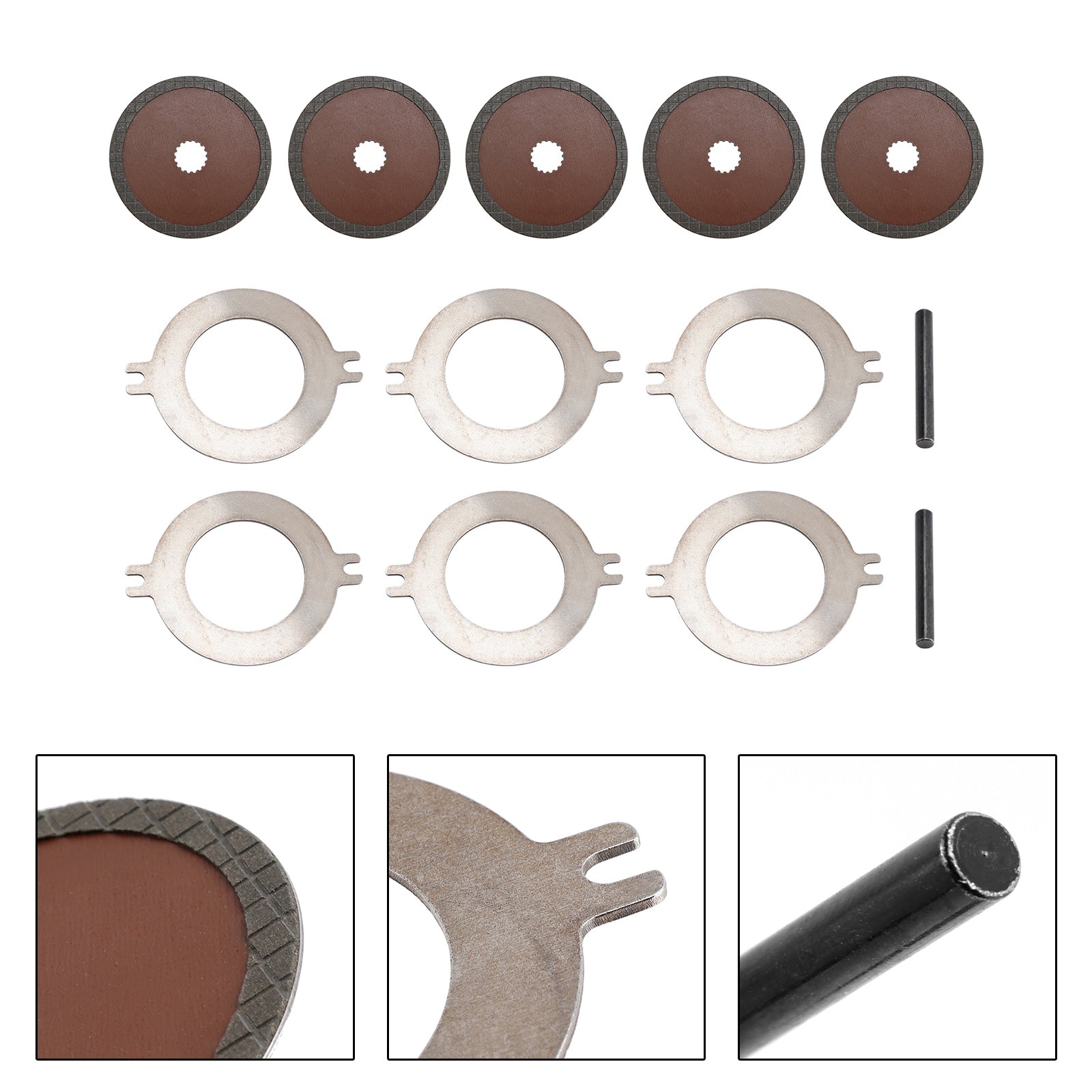 John Deere Gator Xuv 825 835 855 865 Kit de disco de freio de estacionamento molhado Am148465 Fit