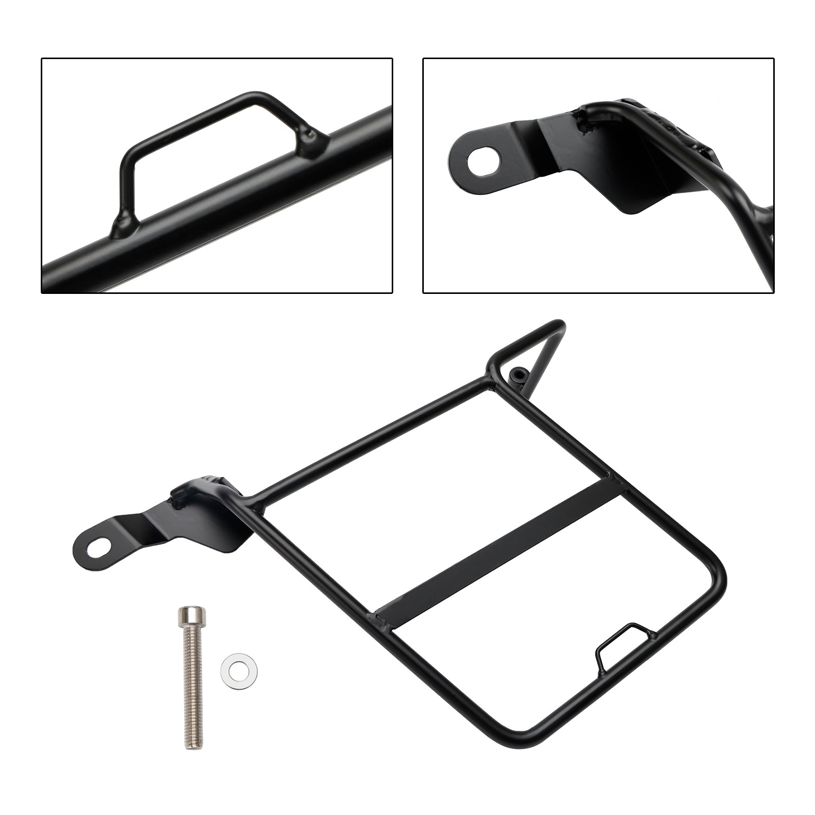 Luggage Rack Side Saddle Bag Mount Bracket Left For Honda Ct125 Hunter Cub Trail