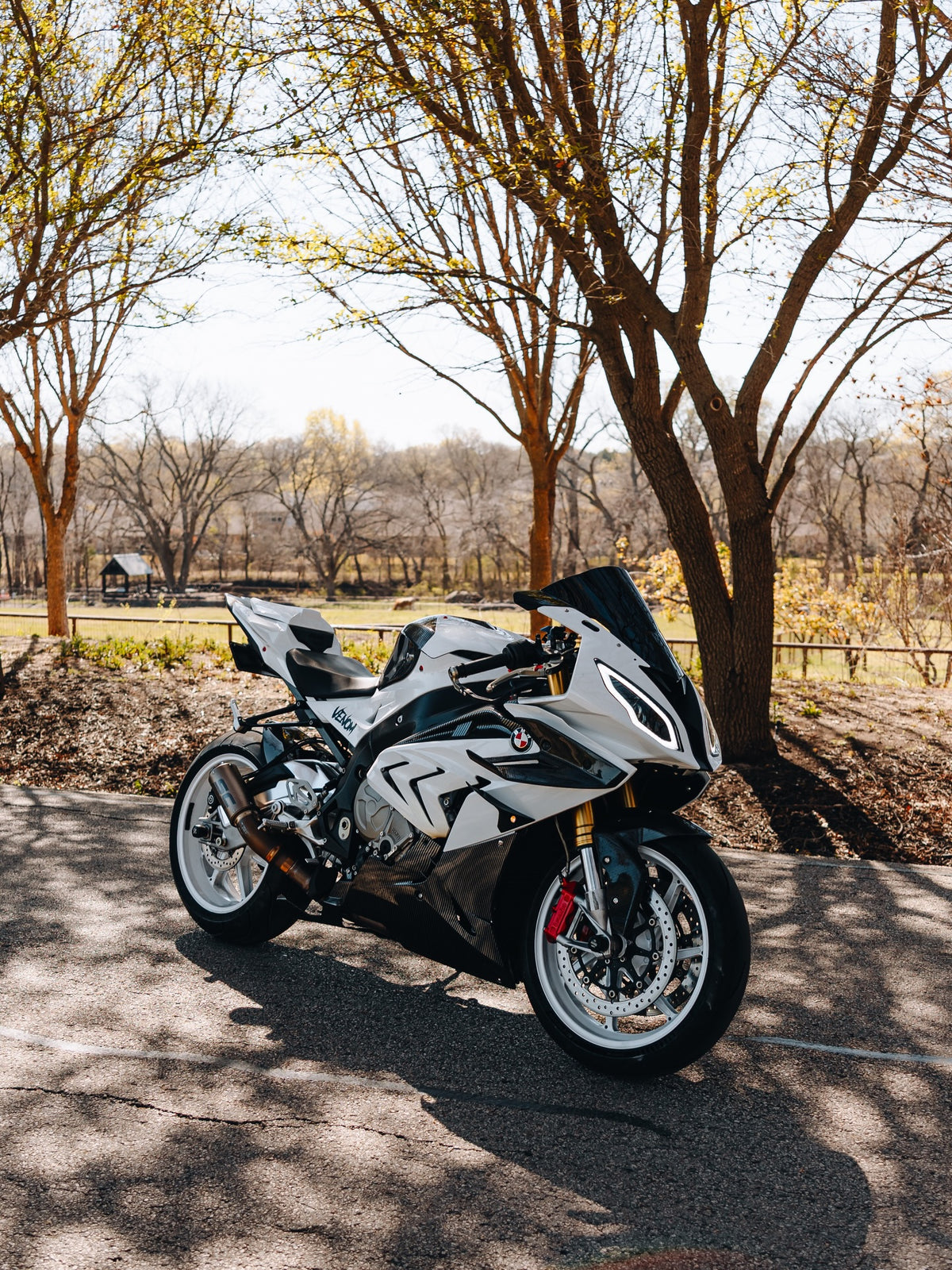 Amotopart 2015-2016 BMW S1000RR koolstofvezel witte kuipset