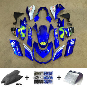 Kit carena Amotopart 2010-2013 Z1000 Kawasaki blu e verde