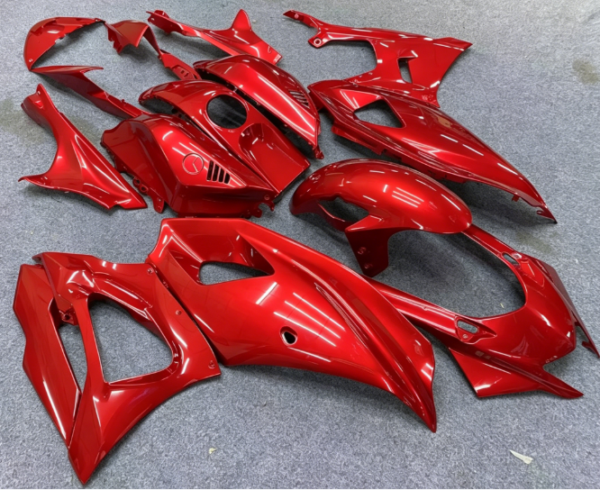 Amotopart 2021–2025 Yamaha YZF-R7 rotes Verkleidungsset