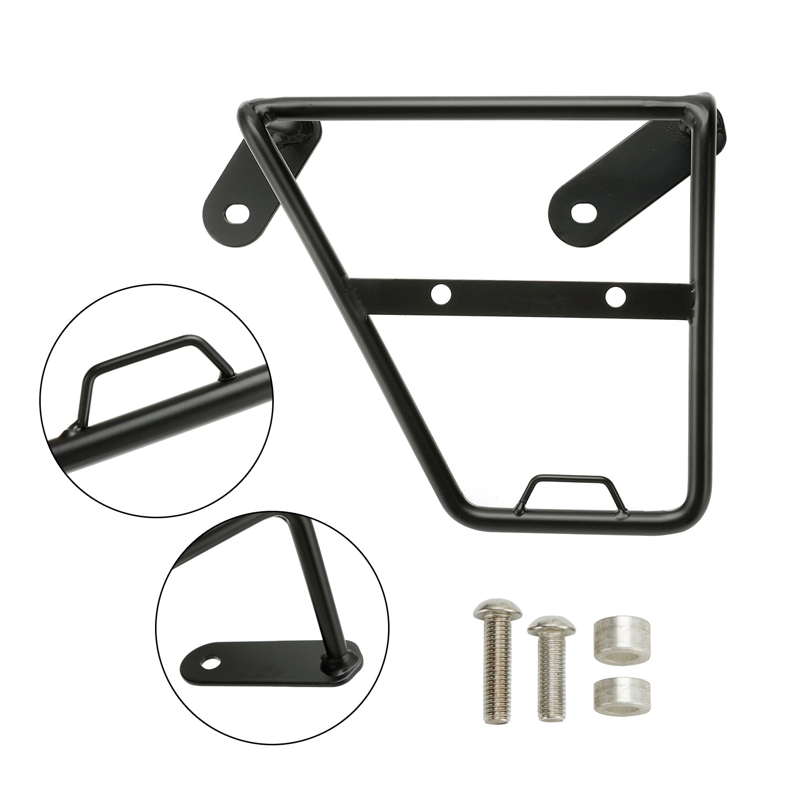 Side Saddle Bag Mounting Bracket Black Fit For Honda Cmx Rebel 1100 21-23 Right