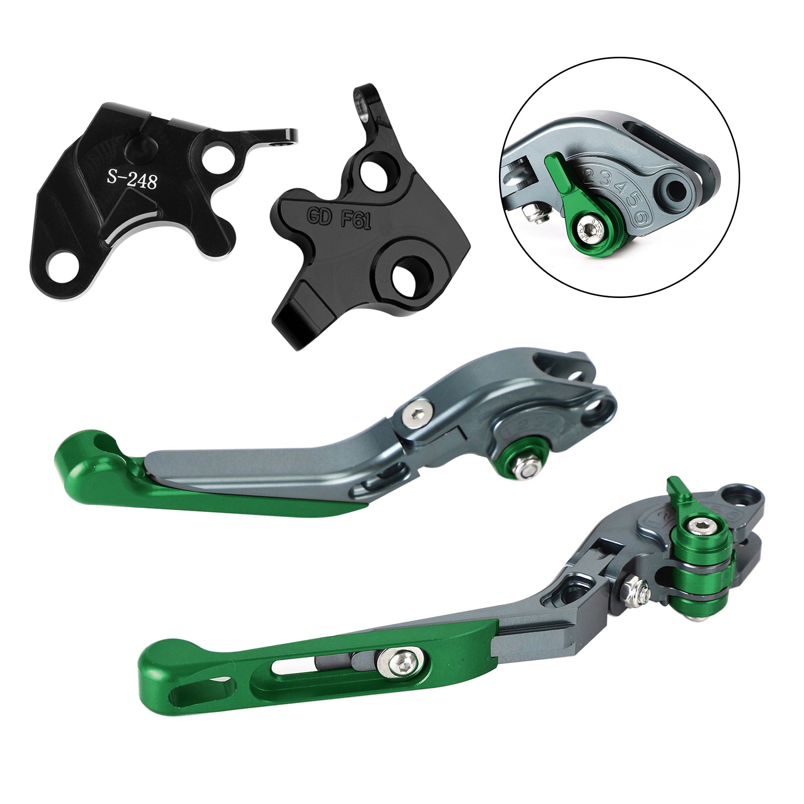 2008-2011 YAMAHA YZF R125 Adjustable Clutch Brake Lever