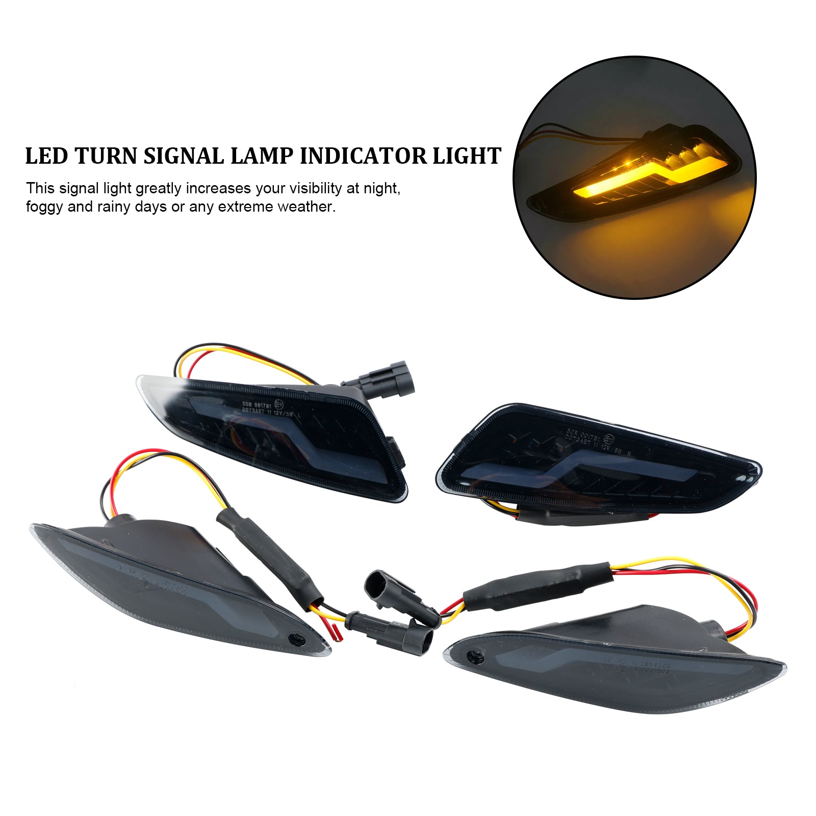 17-23 Sprint Primavera 150 LED Turn Signal Lamp Indicator Light