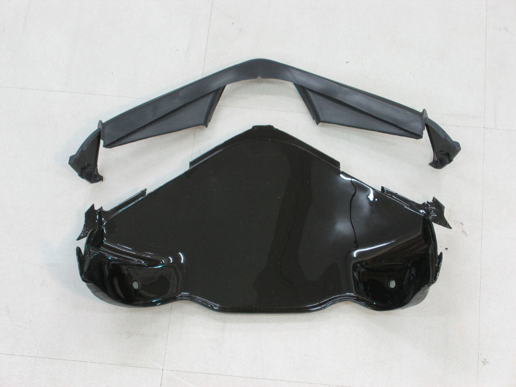 Amotopart Kit de carénage Honda CBR600RR Style1 noir et blanc 2005-2006