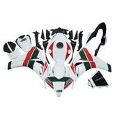 Amotopart 2008-2011 Kit carena Honda CBR1000RR rosso e bianco Style4