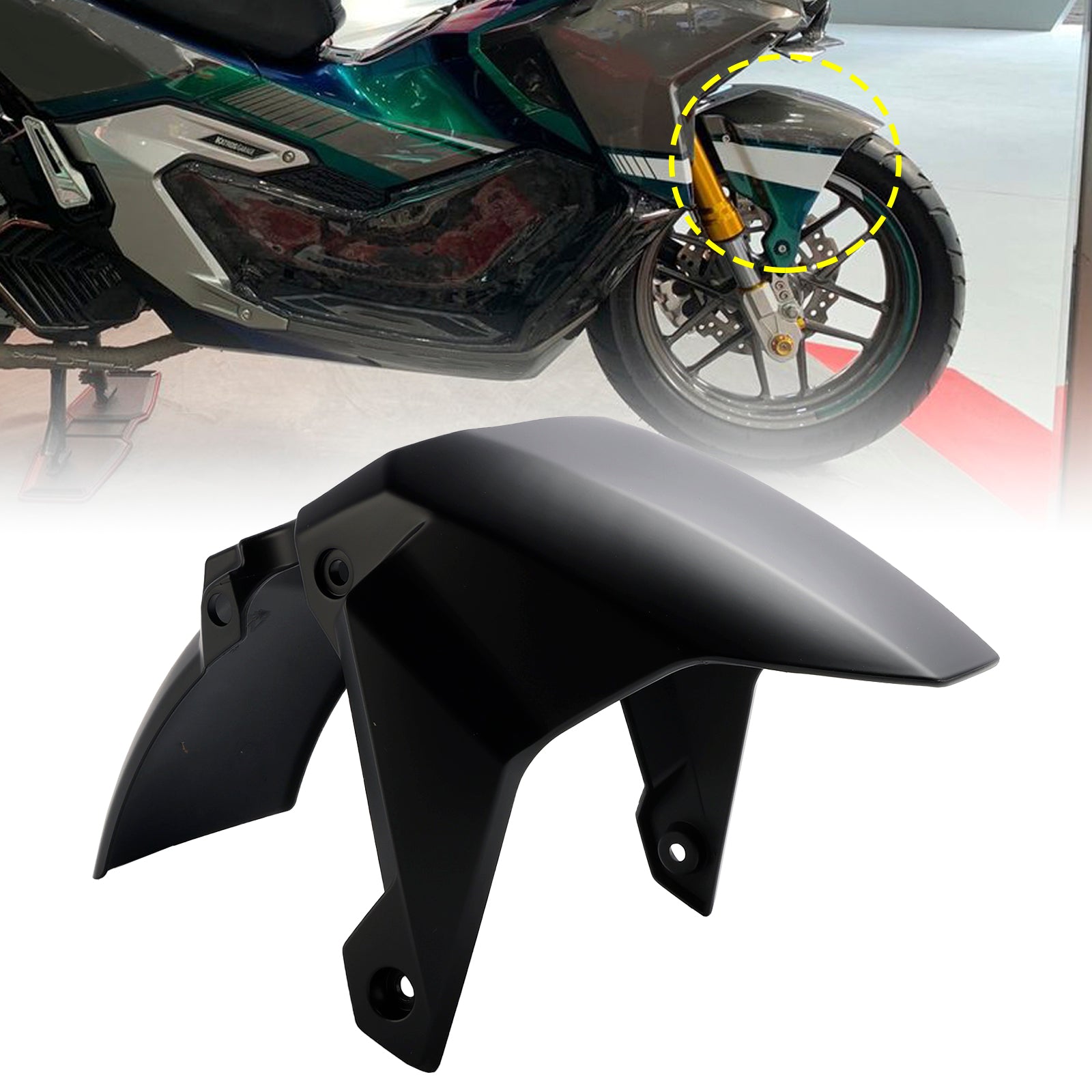 23-24 Honda Adv 160 Front Fender Mudguard Fairing Cowl