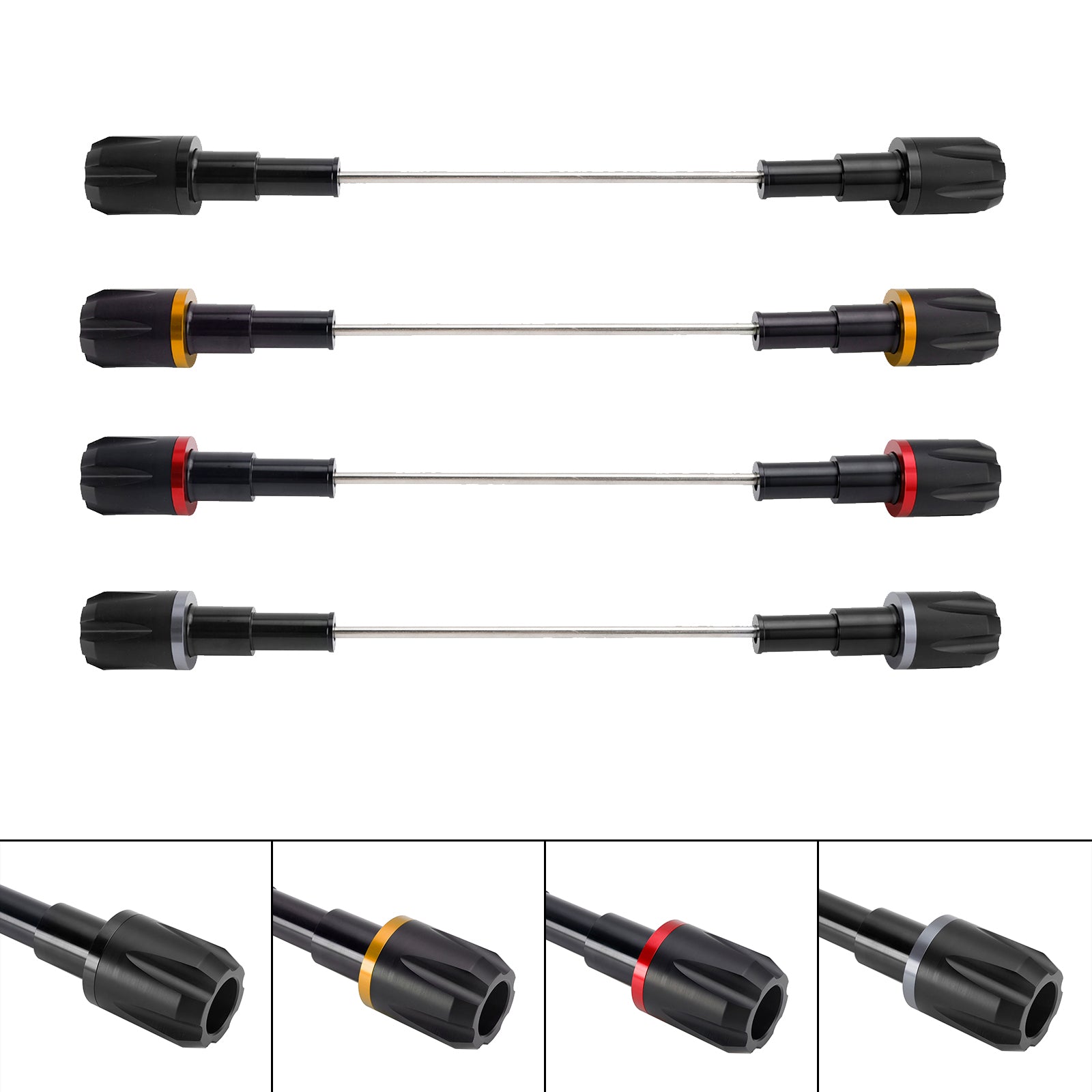 Honda Rebel Cmx300 Cm300 Aluminum Frame Crash Slider Protection Gold Black