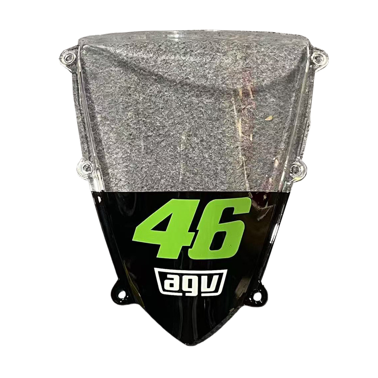 Amotopart 2007-2008 Honda CBR600RR Fluoreszenzgelbgrün mit Haifischzähneverkleidungskit