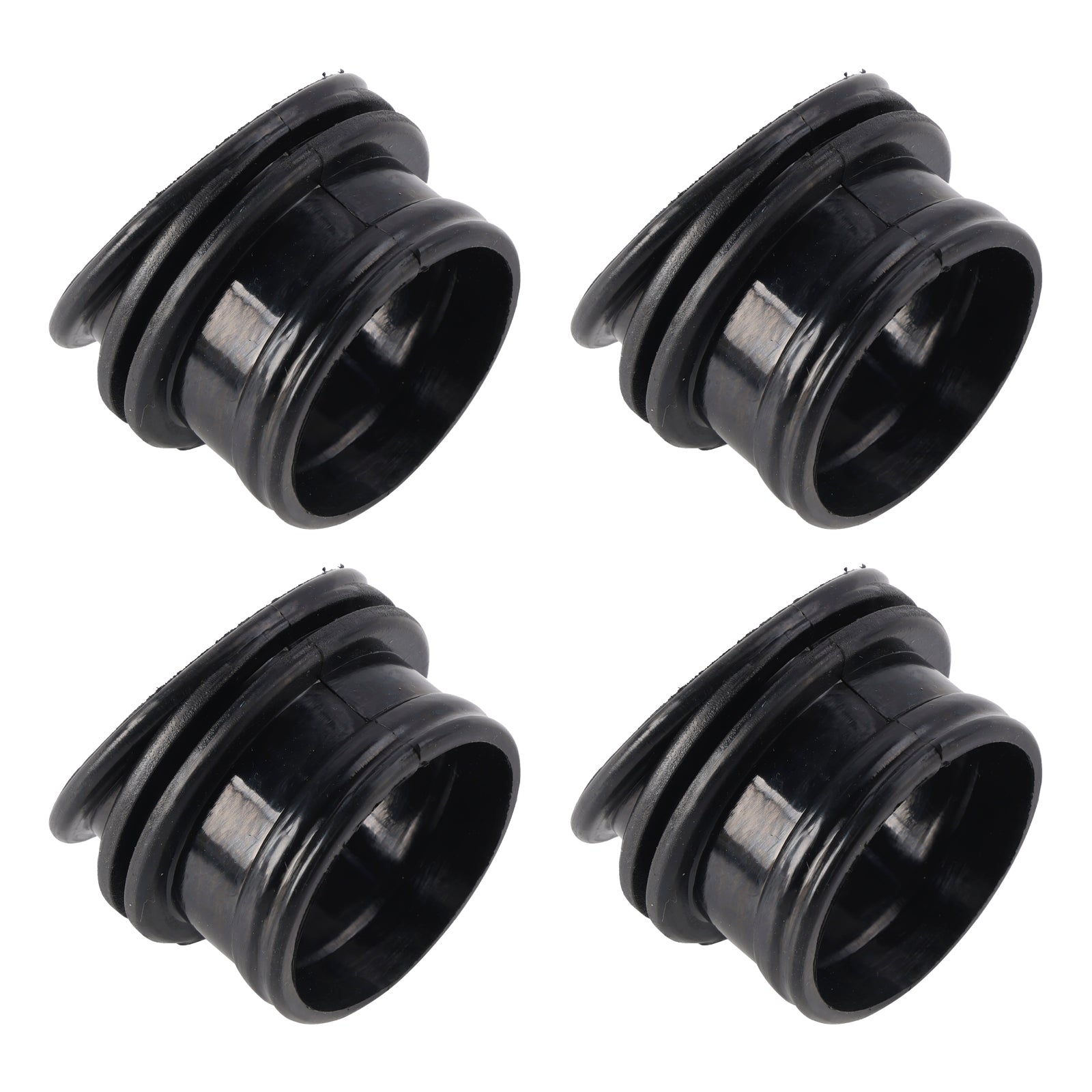 4x 1992-1998 Kawasaki Zephyr 1100 ZR1100 Carb Air Filter Duct Joint Bo