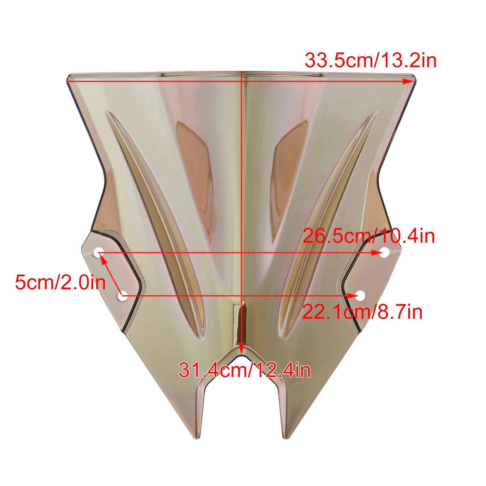 KAWASAKI NINJA 500 EX500R 2024-2025 Windshield Windscreen