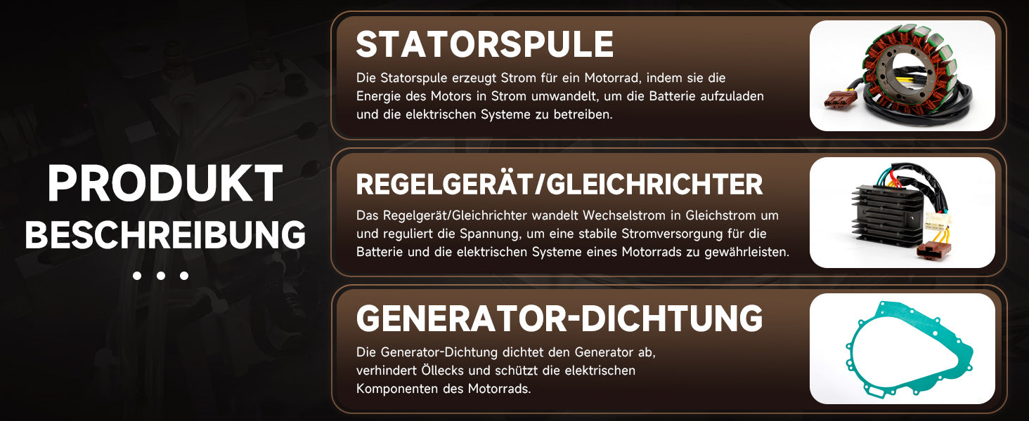 04-08 Aprilia RSV1000R Generator Statorspannungsregler und Dichtung AP0685330 AP8127144