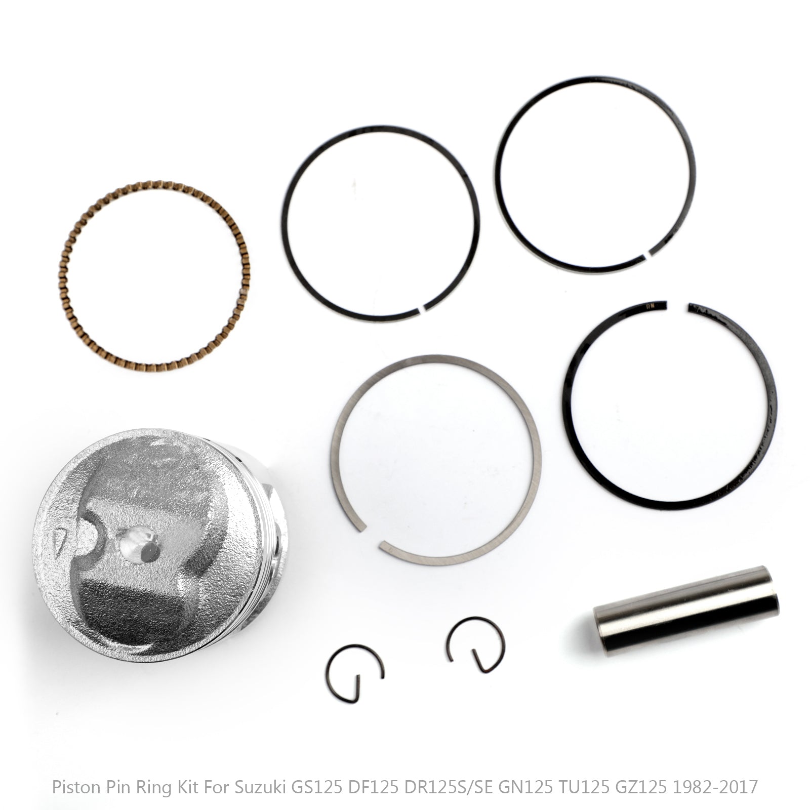 1982-2017 Suzuki GS125 DF125 DR125S/SE GN125 TU125 GZ125 Piston Pin Ring Kit