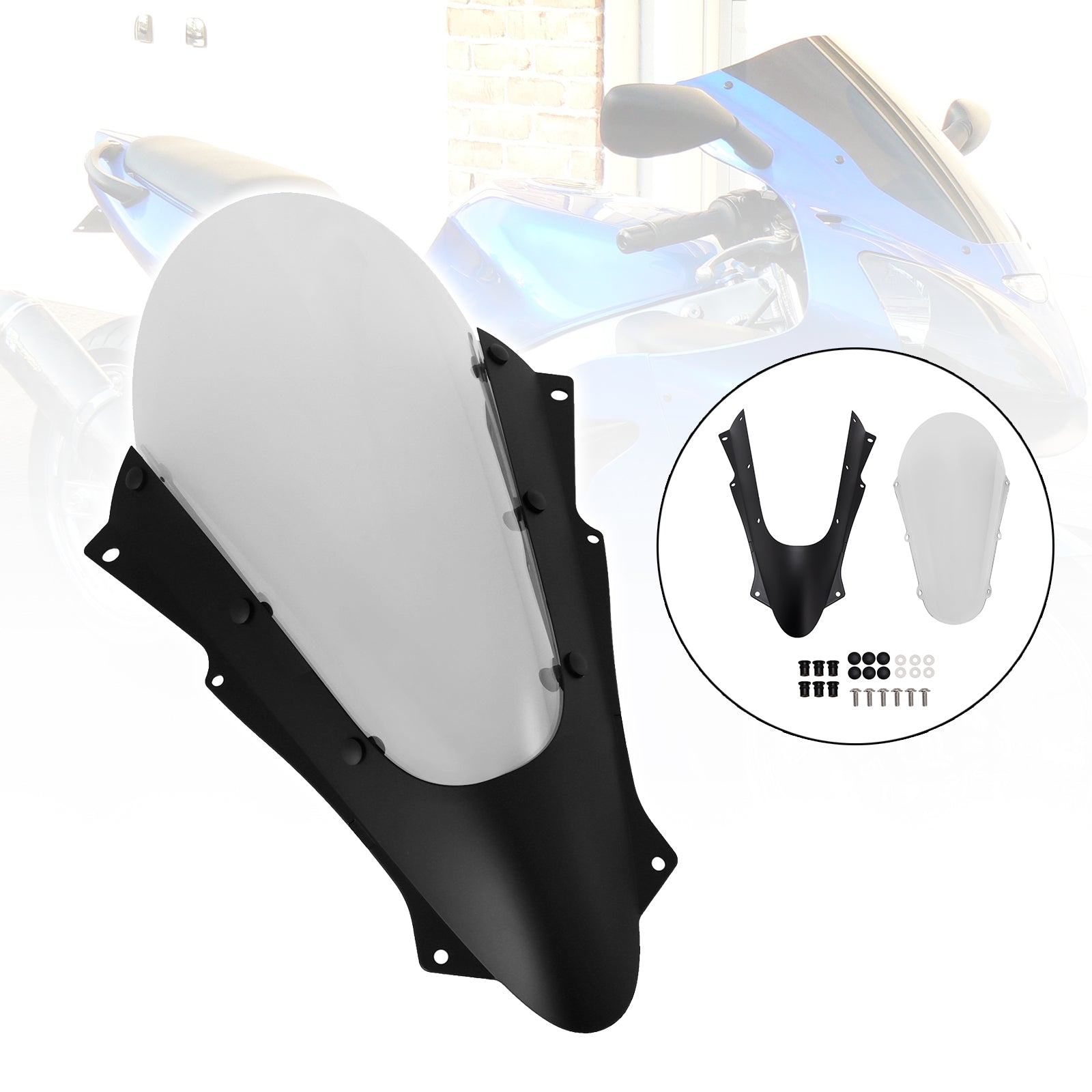 2023 Kawasaki ZX-4R ZX-4RR Windshield Windscreen