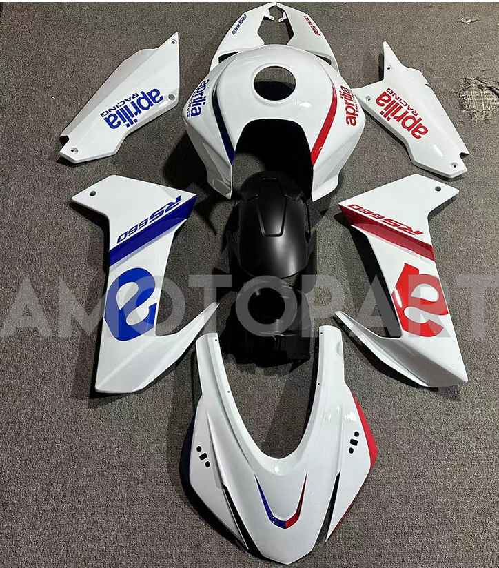 Amotopart Aprilia 2020-2024 RS660 Blue & Red Logo Fairing Kit